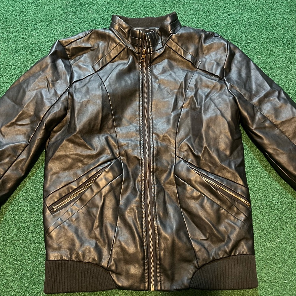 Women’s Leather Jacket Size Medium